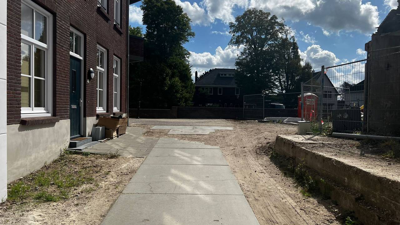 De bouwplaats voor het huis. (Beeld: Omroep Brabant)