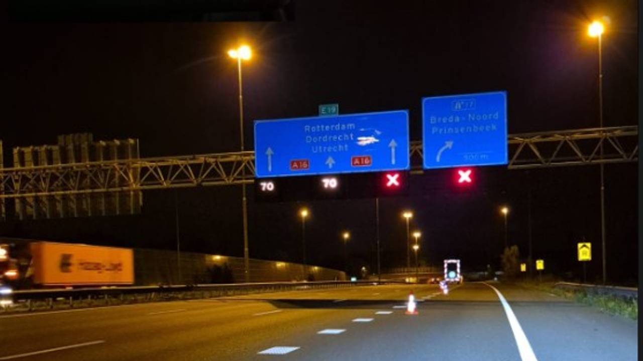Foto: Instagram verkeerspolitie Zeeland-West-Brabant.