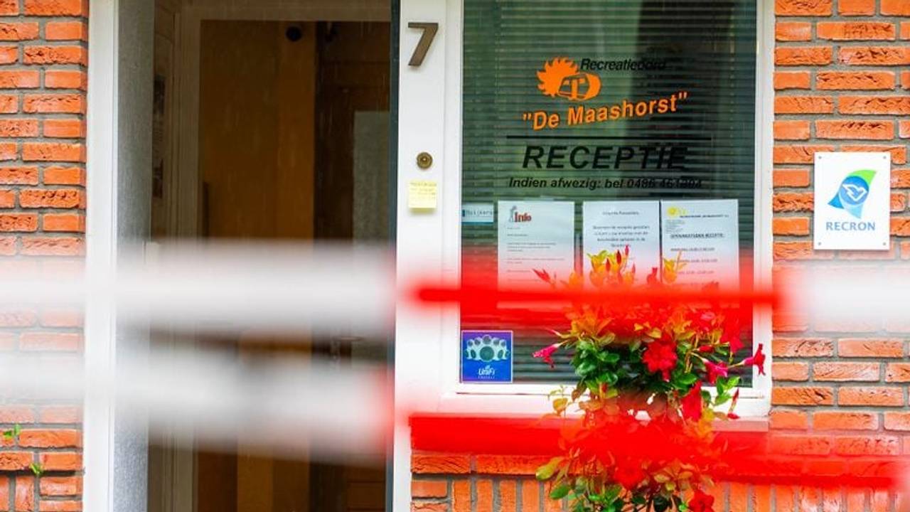 De dader stak vijf keer op de vrouw in op de camping (foto: SQVision).