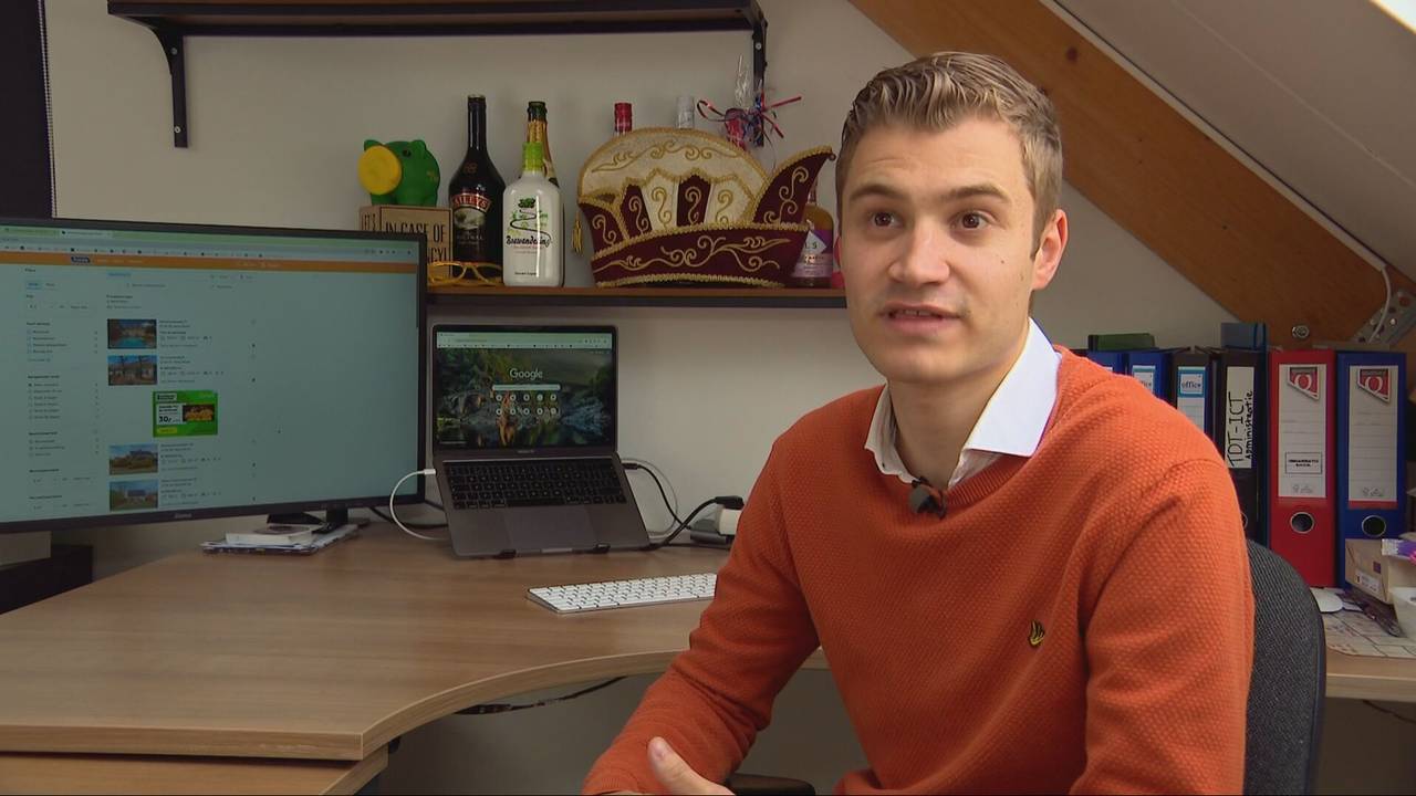 Thijs is al twee jaar op zoek naar een eigen huis (foto: Omroep Brabant).