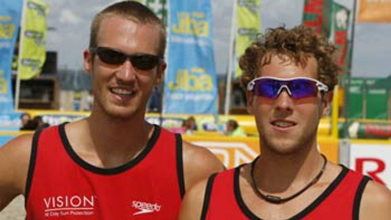 Daan Spijkers (links) met Niels van de Sande
