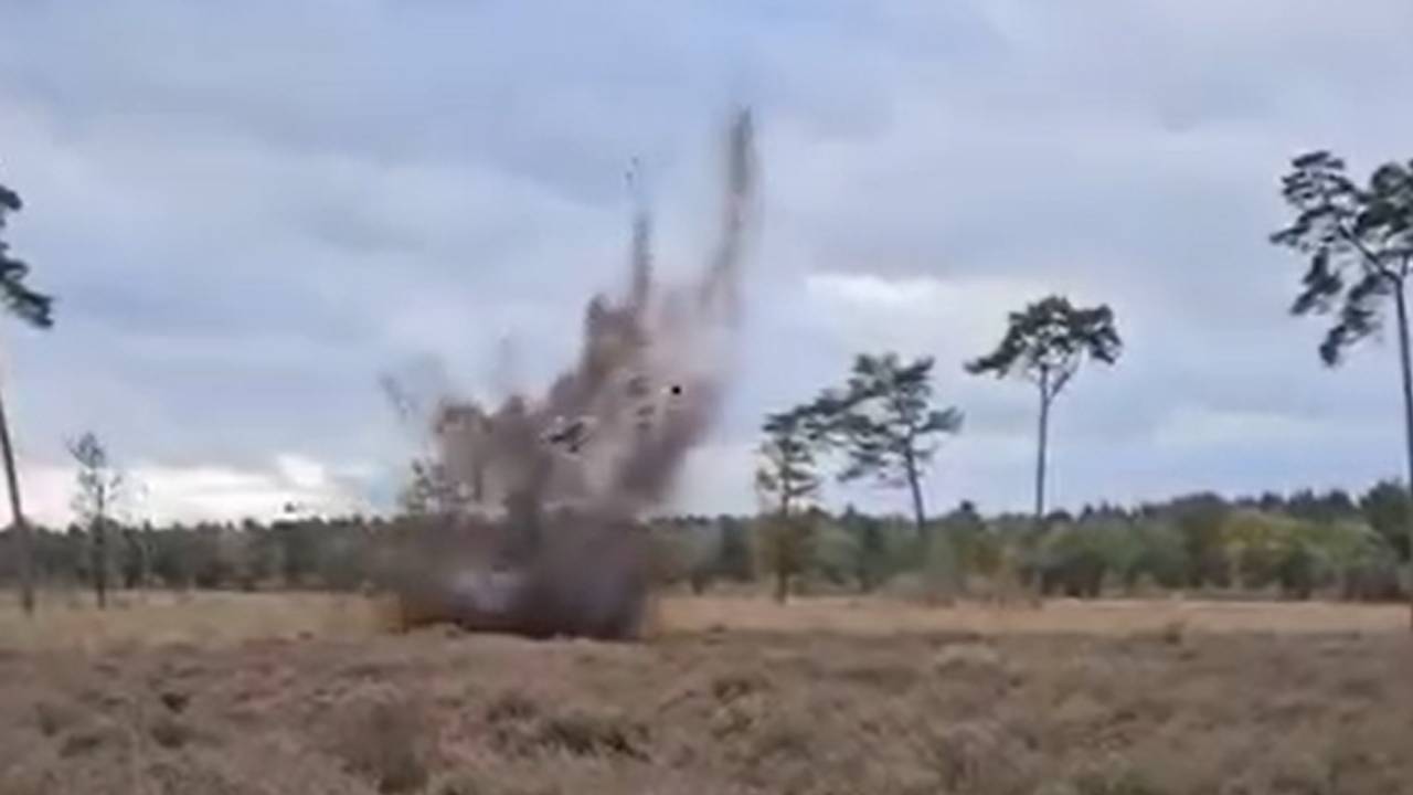 Still uit de video (foto: Politie Bergeijk, Eersel, Bladel, Reusel-De Mierden).