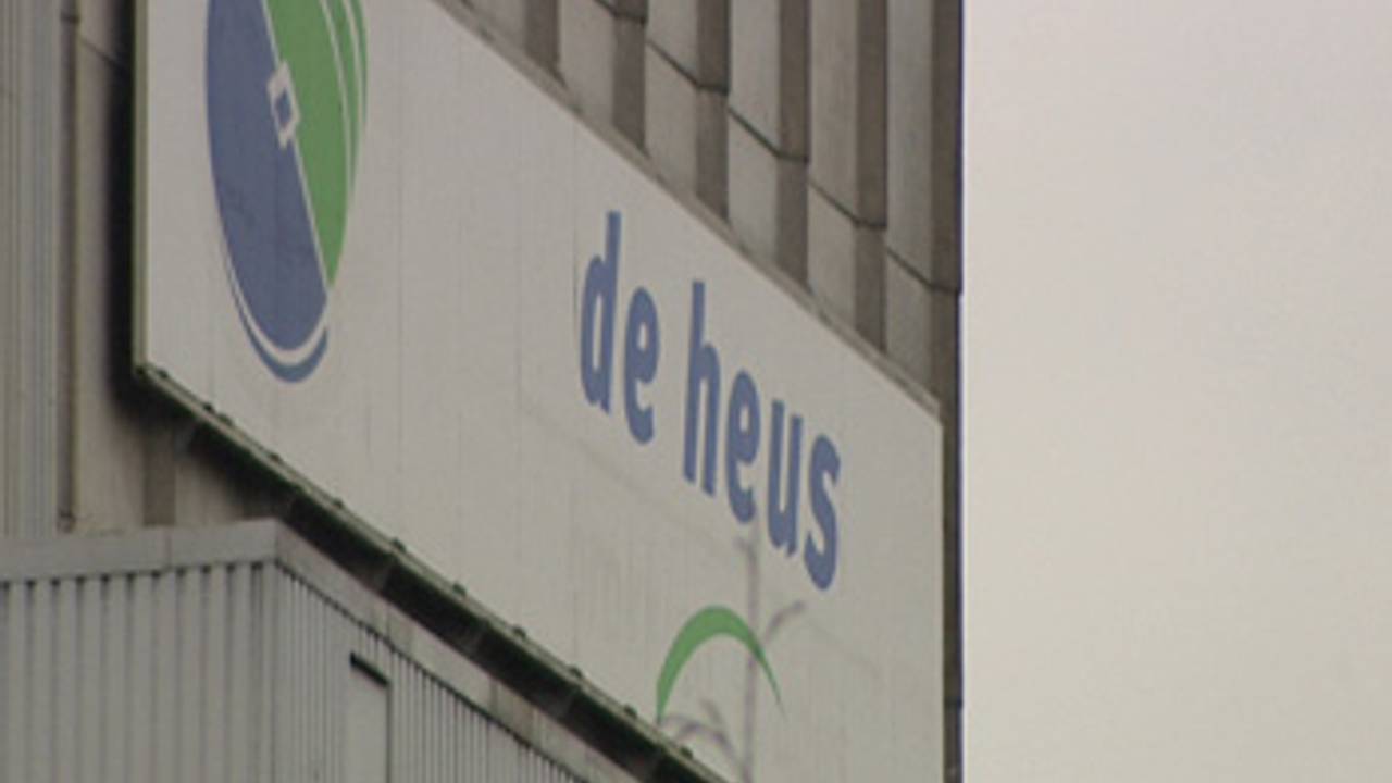 Veevoederfabriek De Heus in Ravenstein.