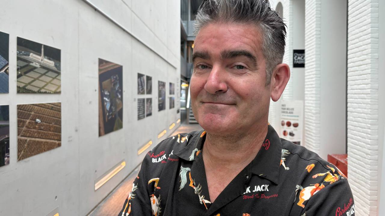 Stripmaker Jan Vriends (foto: Alice van der Plas).