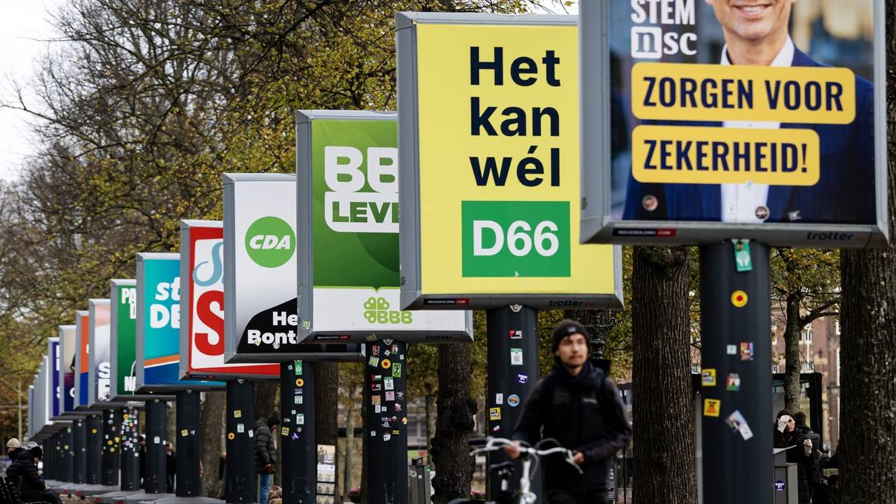 Wie vroeg gaat stemmen houdt het droog (foto: ANP)