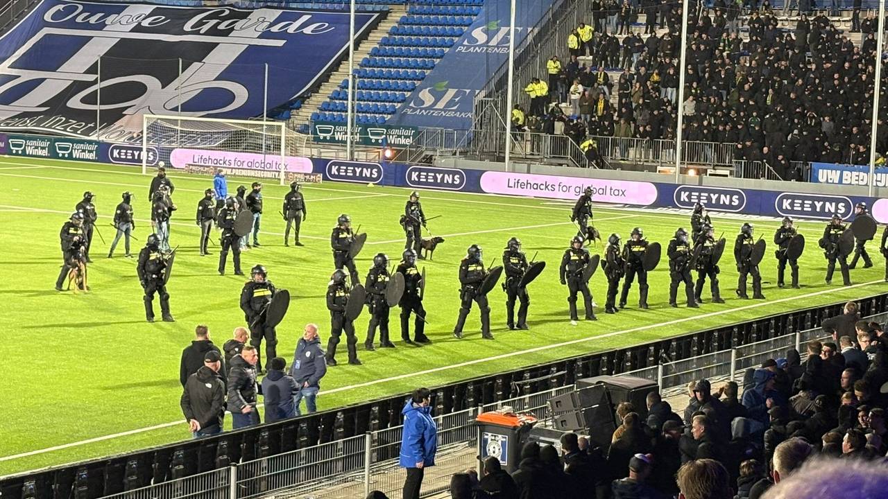 FC Den Bosch wil misdragende fans vervolgen: 'Keihard straffen'