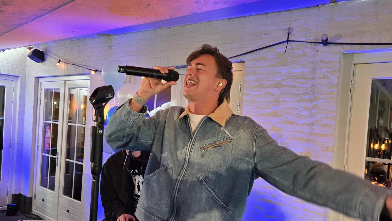 Flemming tijdens de presentatie van zijn festival in Den Bosch (foto: Noël van Hooft)