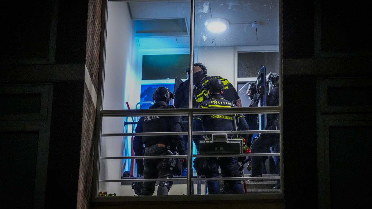 De inval aan de De Waghemakerstraat in Eindhoven (foto: SQ Vision).