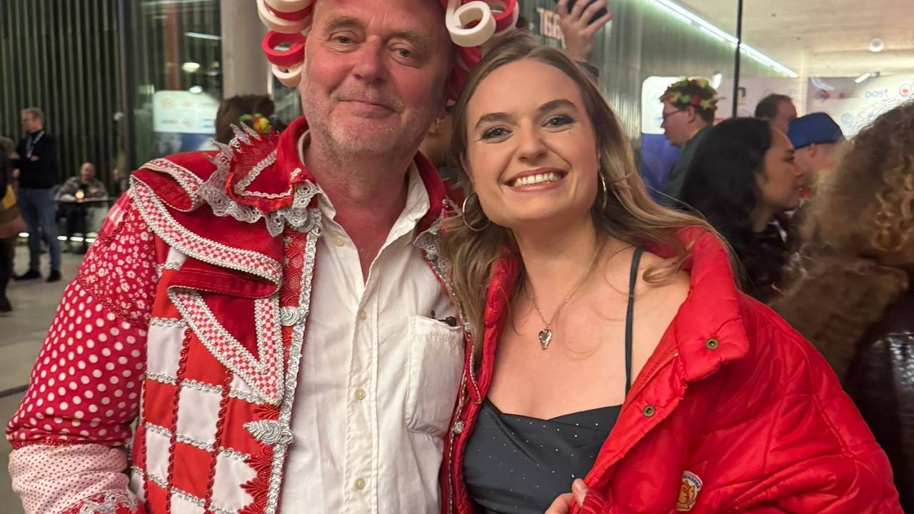 Rosa met haar vader (foto: Servia van den Brand).