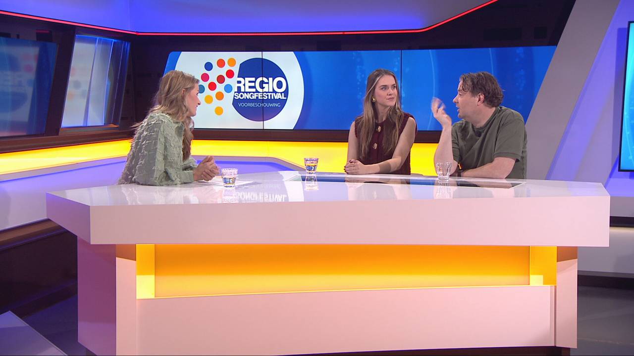 Koen Wijn en Dominique de Bont over het Regio Songfestival