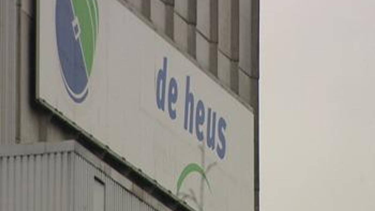 Veevoederfabriek De Heus in Ravenstein.
