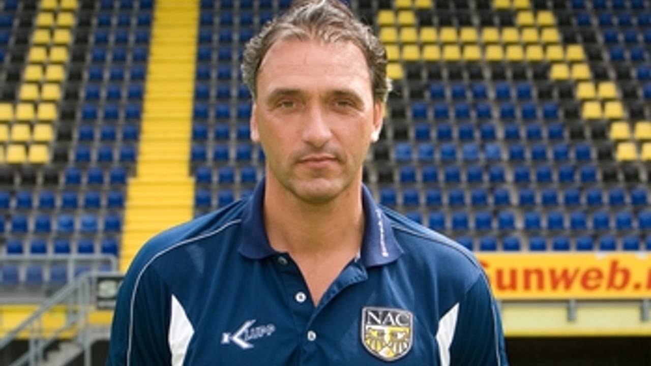 NAC-trainer Robert Maaskant.