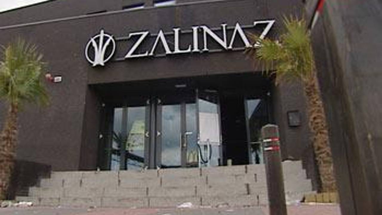 De trap voor discotheek Zalinaz