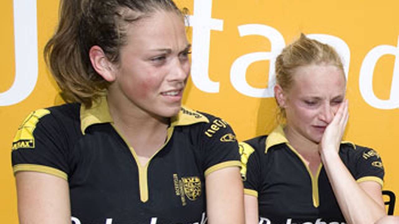 Emilie Mol (links) met Maartje Goderie