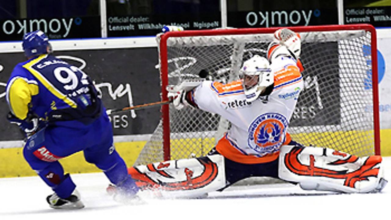 Trappers won in een doelpuntrijk duel (Foto: Wim van Beijsterveldt)