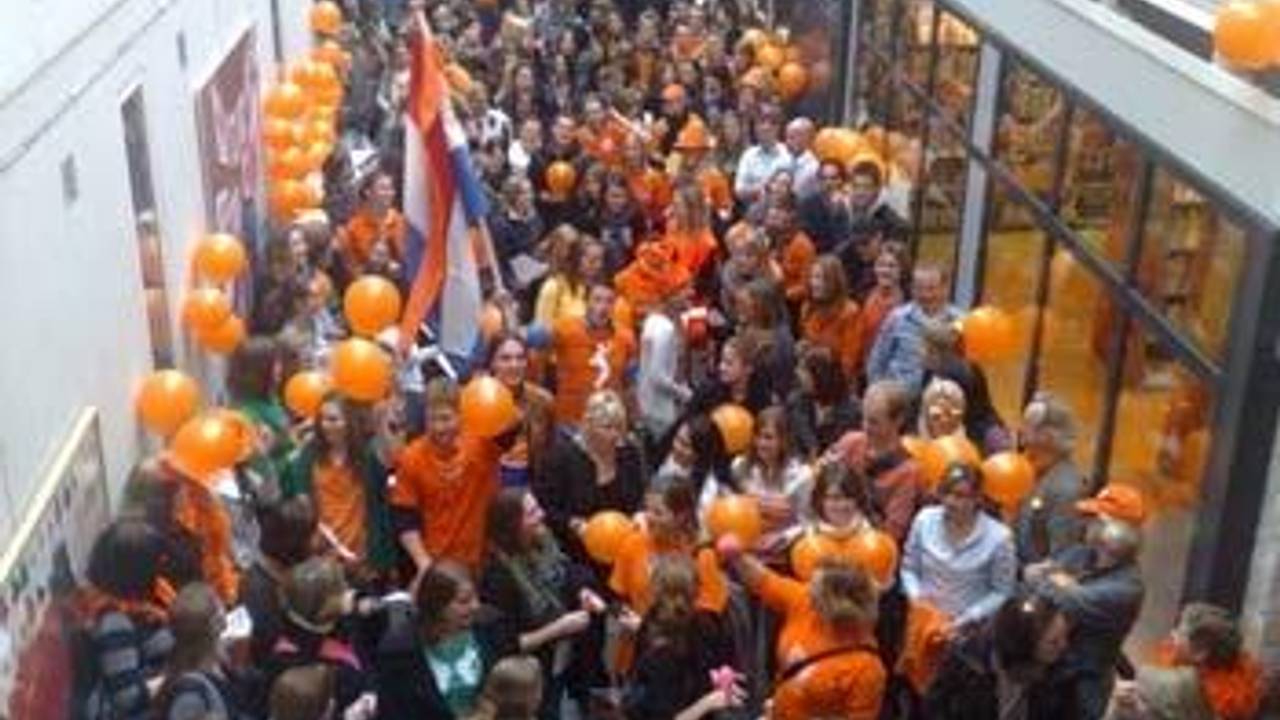 Vorige week protesteerden studenten tegen de verhuizing.