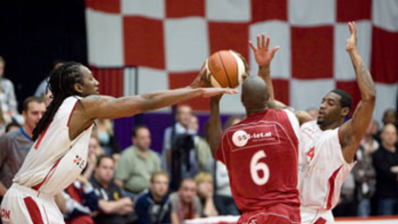 Anthony Richardson in actie.