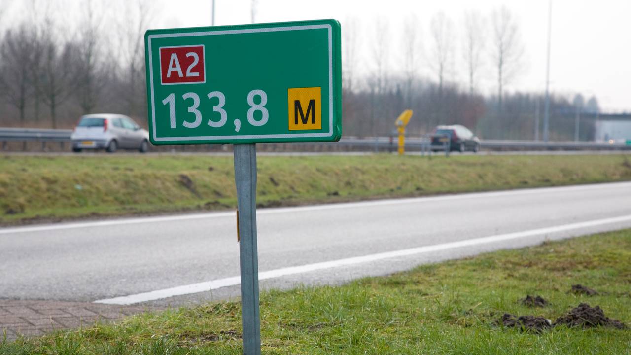 Het ongeluk gebeurde op de A2 bij knooppunt Leenderheide (archieffoto).