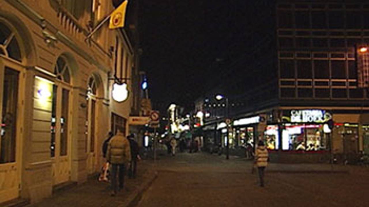 Uitgaansgebied het stratumseind in Eindhoven