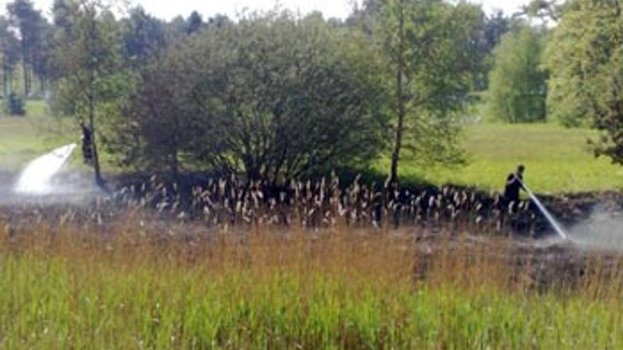 Er woedde al vaker brand op de heide.