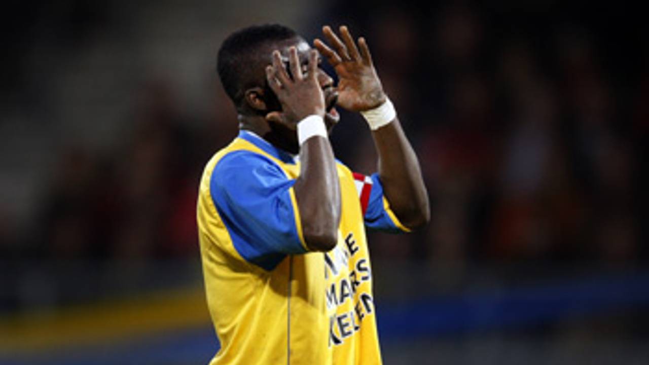 Obodai is een van de spelers die weg moet (foto: ANP).