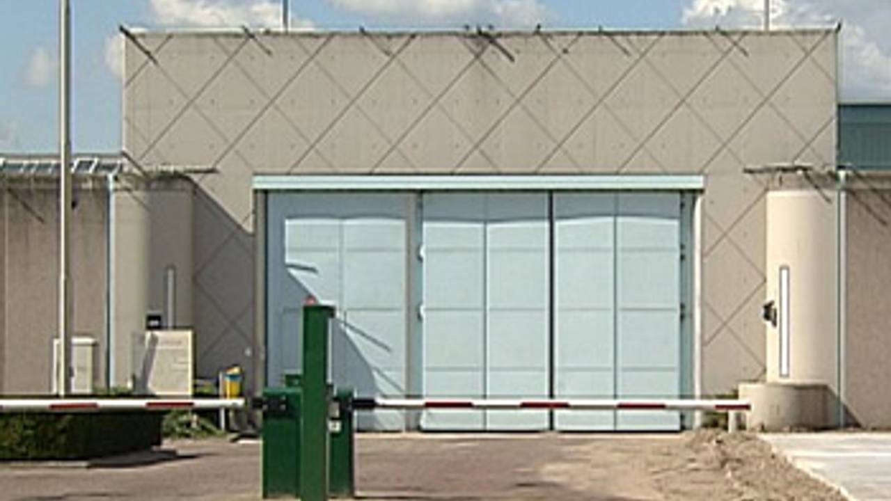 De gevangenis in Vught.
