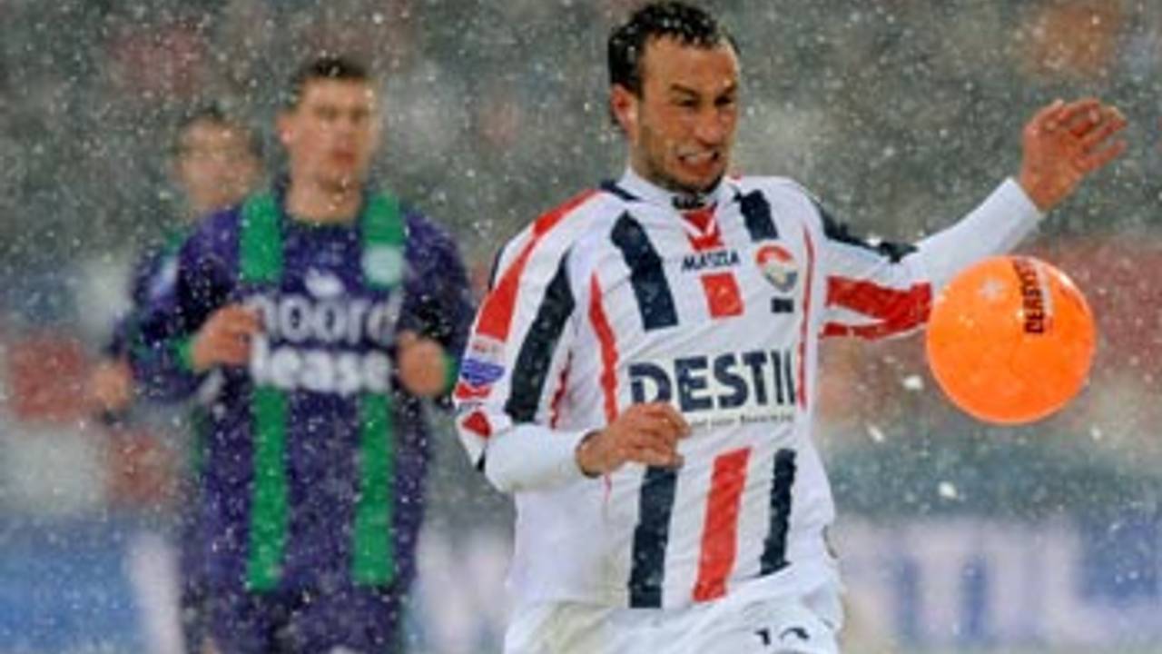 Akgün in actie.