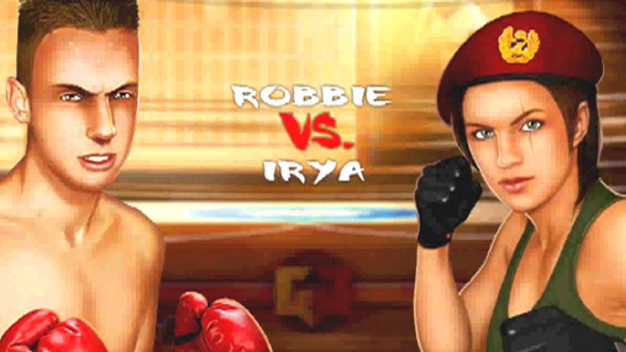Kickbokser Robbie Hageman in videospel