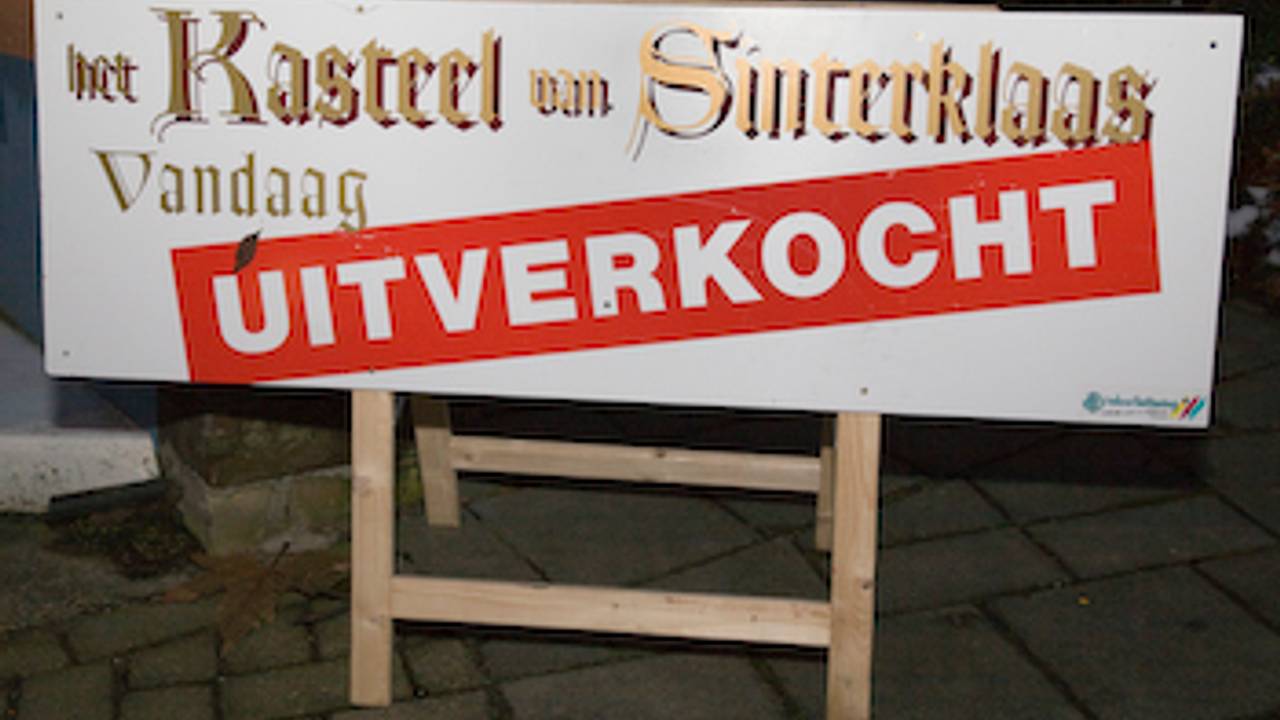 Het Kasteel van Sinterklaas is populair.