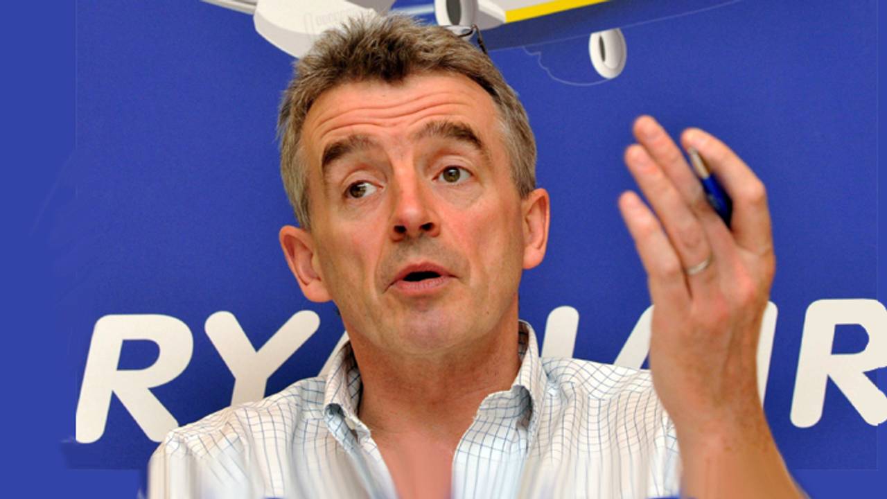 Directeur Michael O'Leary van Ryanair.