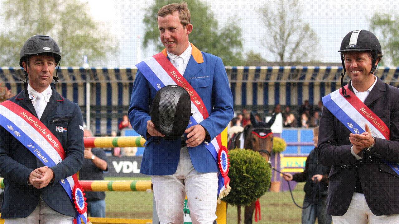 Het podium in Mierlo.