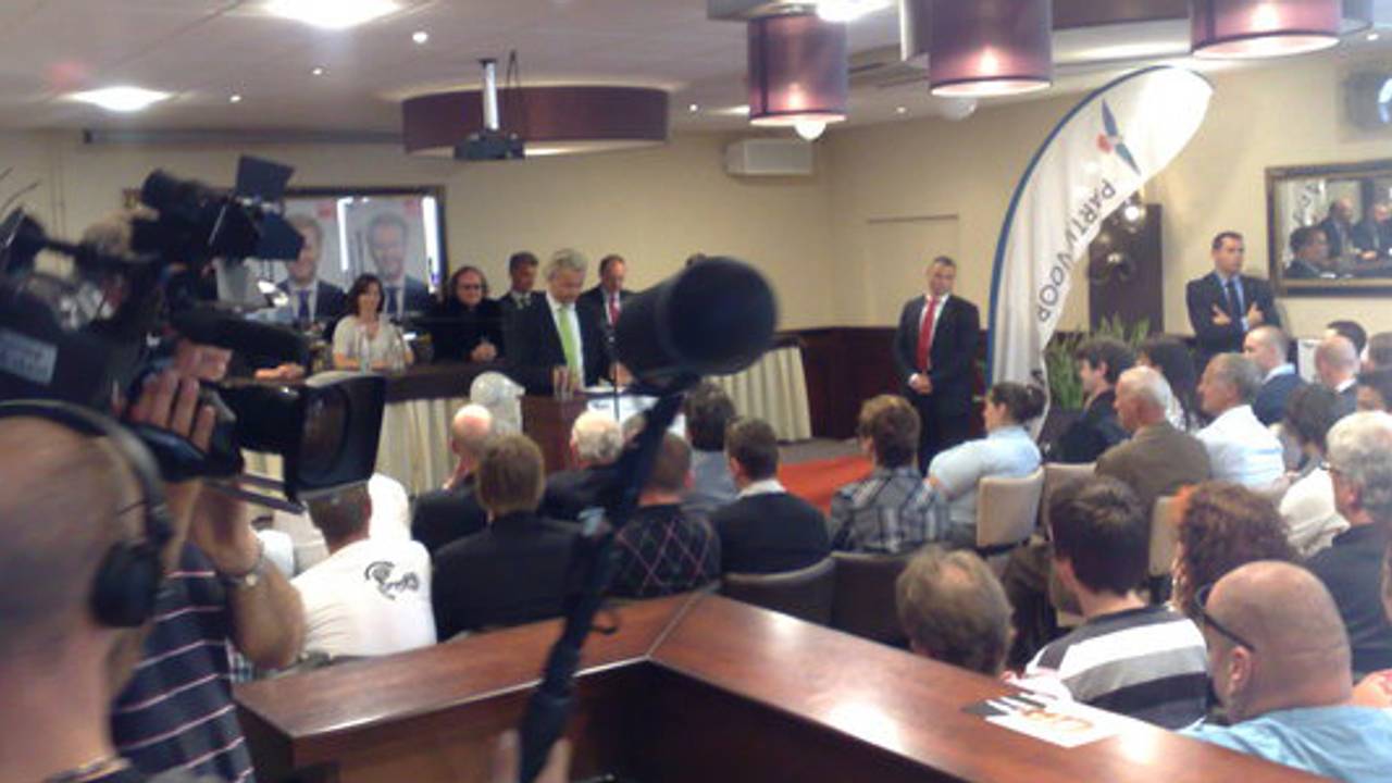 Wilders in Tilburg