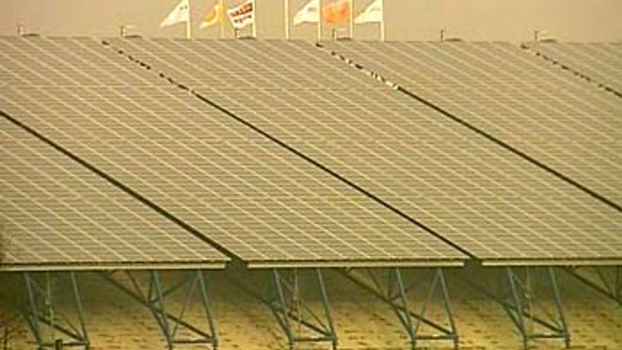 Voorbeeld van zonnepanelen, deze staan in Waalwijk.