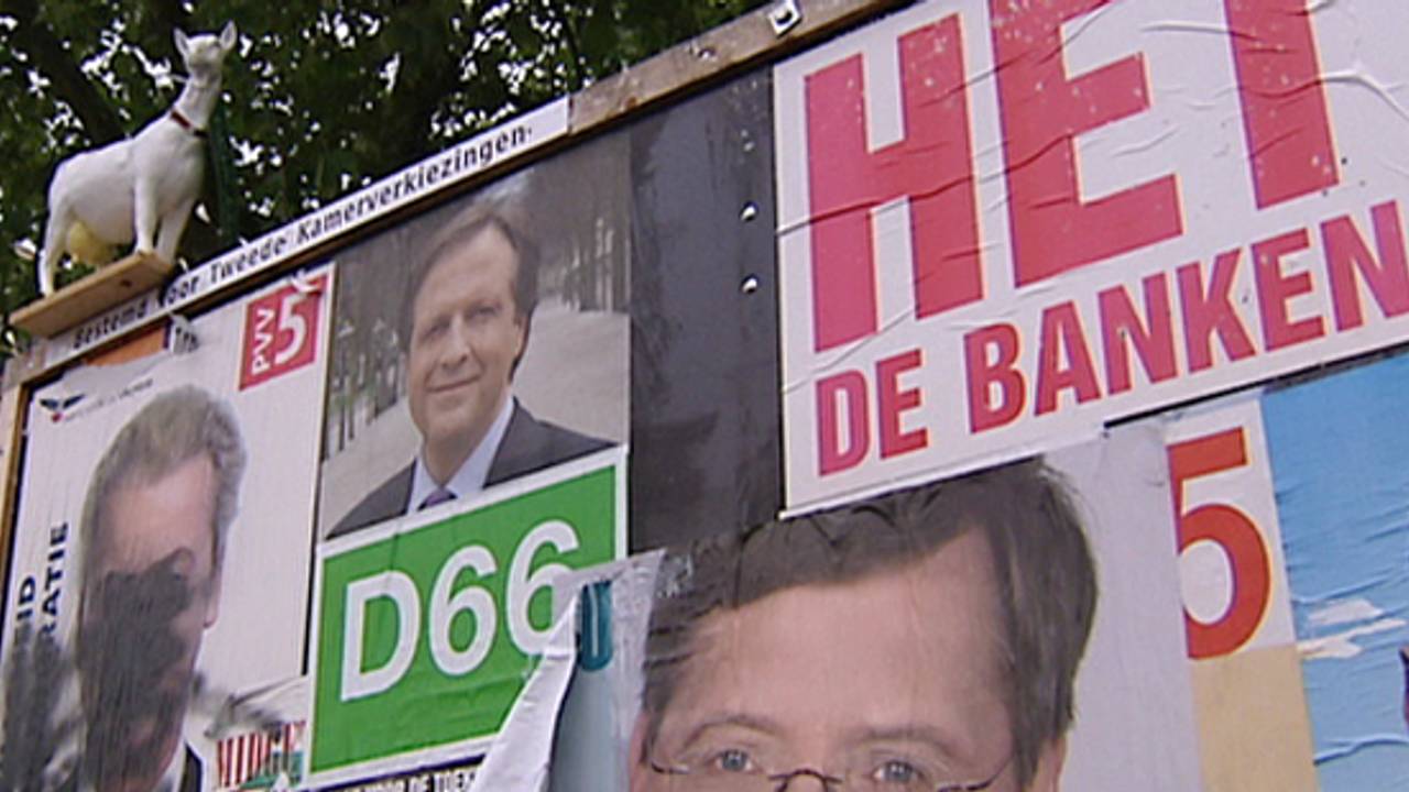 Politici krijgt gezelschap van geit
