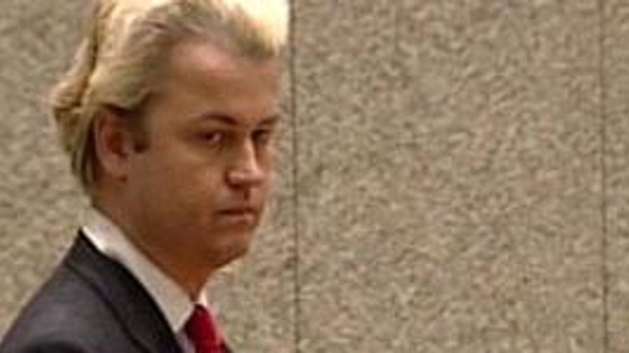 PVV-leider Geert Wilders