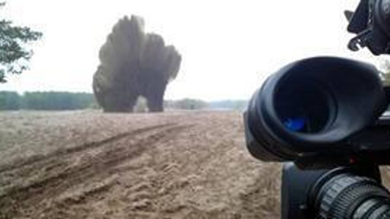Eerder werden bommen al tot ontploffing gebracht.