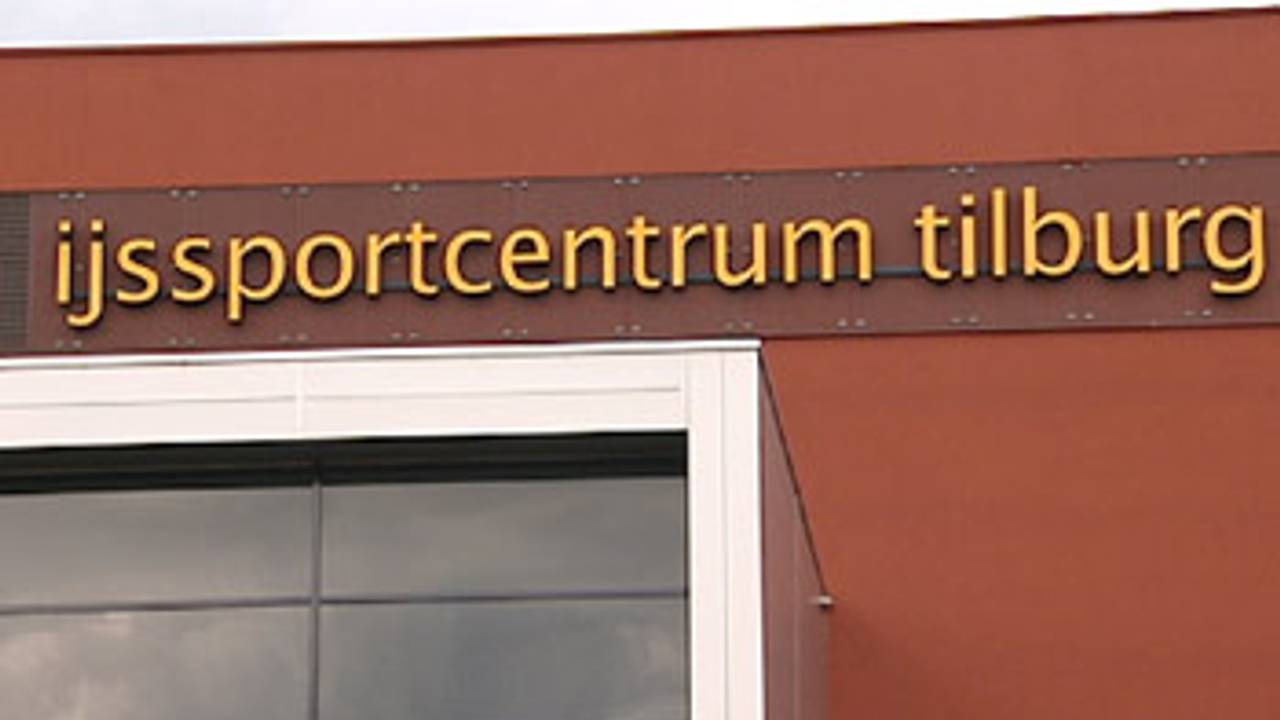 Het ijssportcentrum in Tilburg.