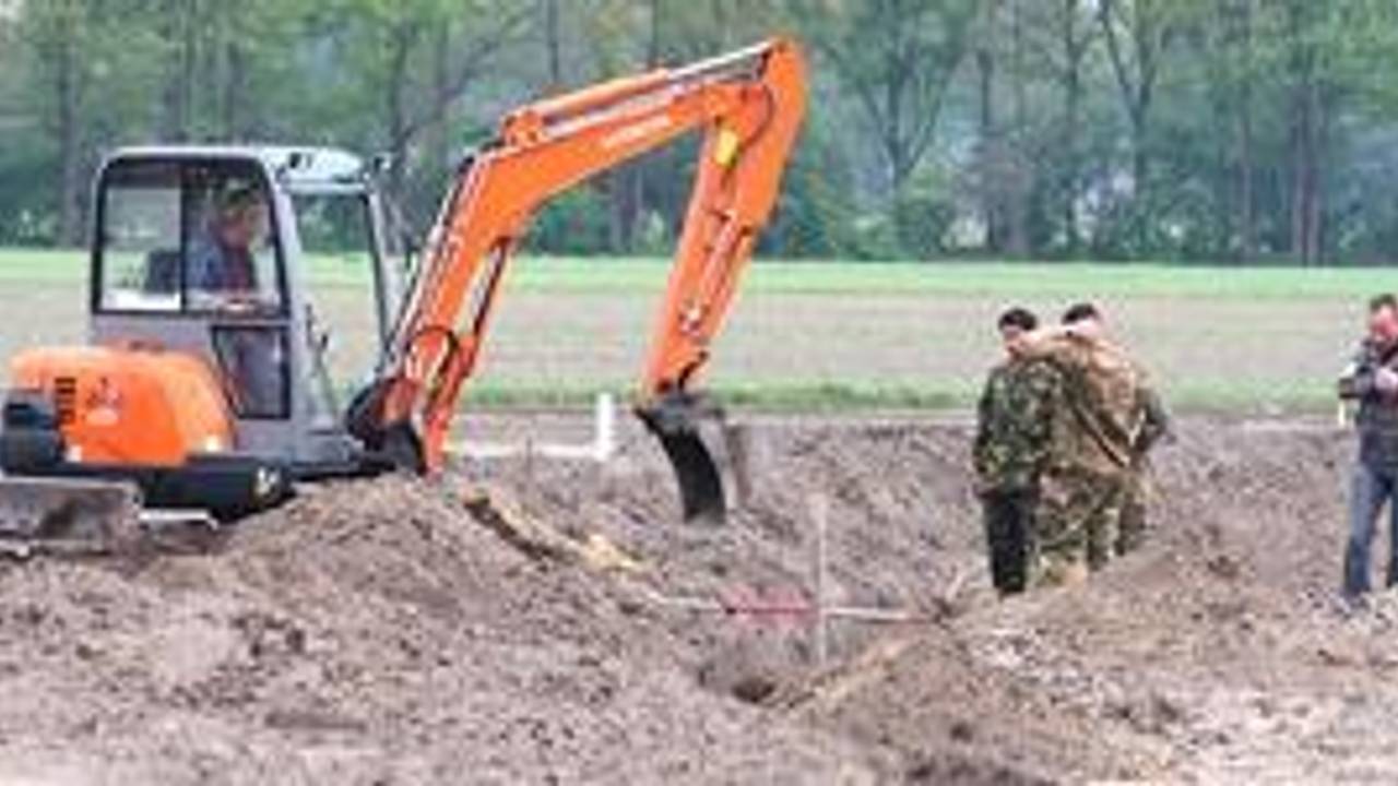 In Bakel zijn al meer bommen gevonden.