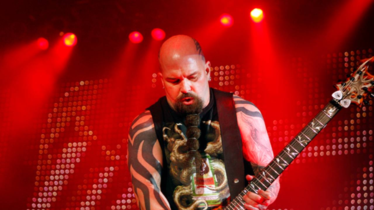 Gitarist Kerry King van Slayer (foto: ANP)