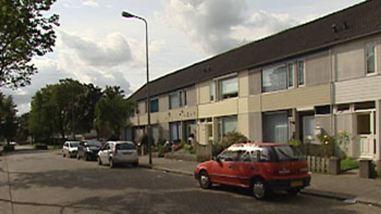 Een van de straten in de Hambaken