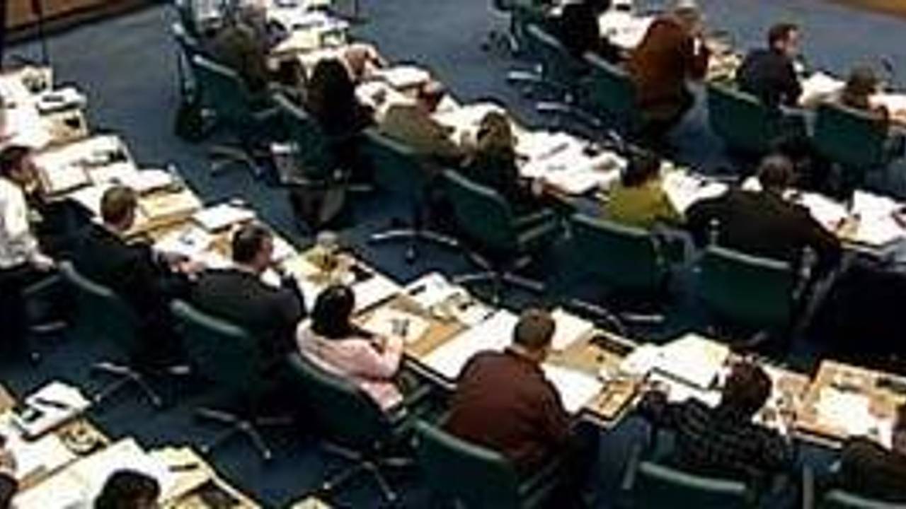 De gemeenteraad van Tilburg.