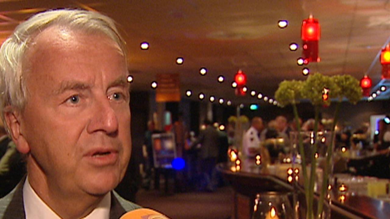 Burgemeester Peter Noordanus van Tilburg.