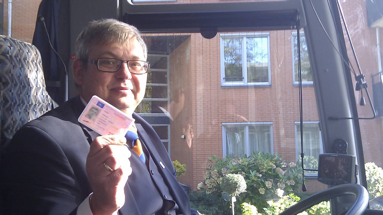 Vlasveld mét rijbewijs. (foto: Jos Verkuijlen)