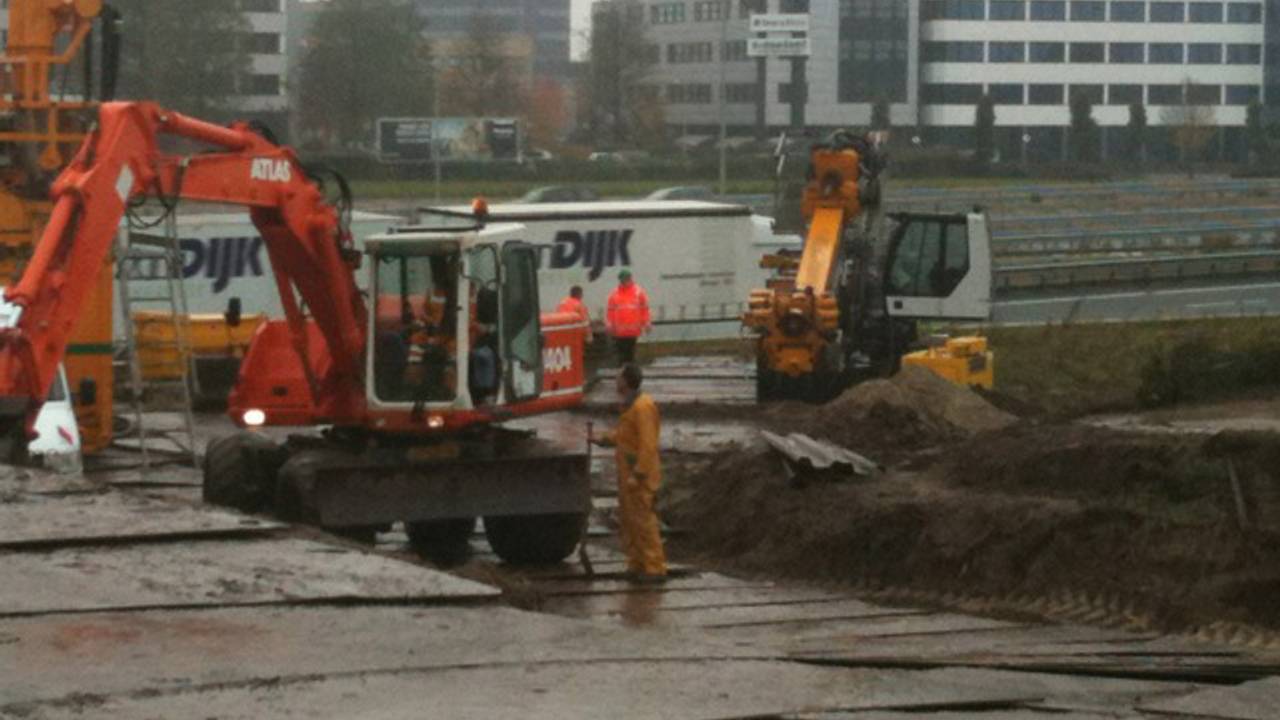 Hier begon de storing (Foto: René van Hoof)