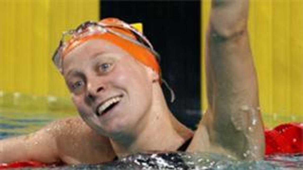 Inge Dekker bezig aan een goede reeks in Parijs