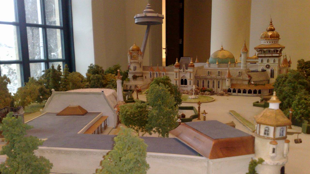 Maquette nieuwe attractie Hartenhof