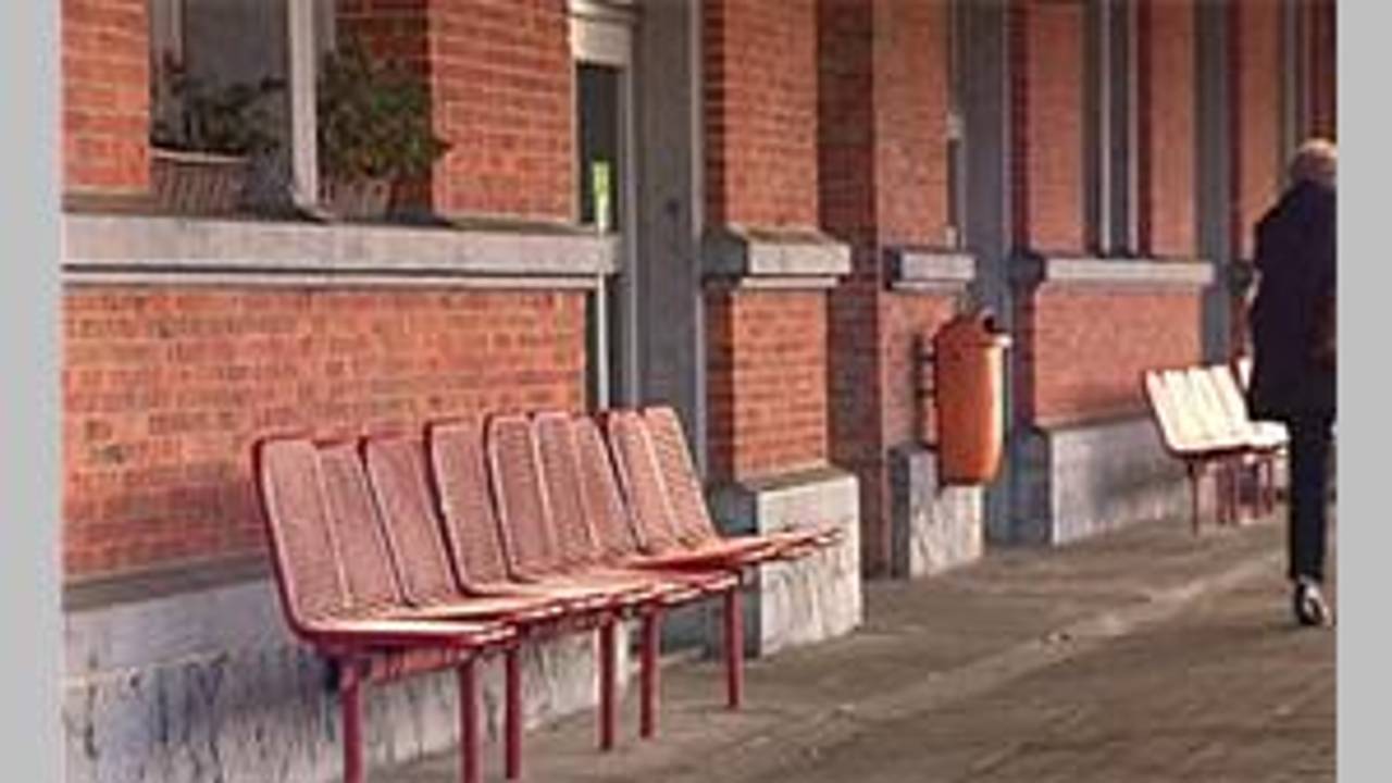 De vindplaats van de baby in het Belgische Essen