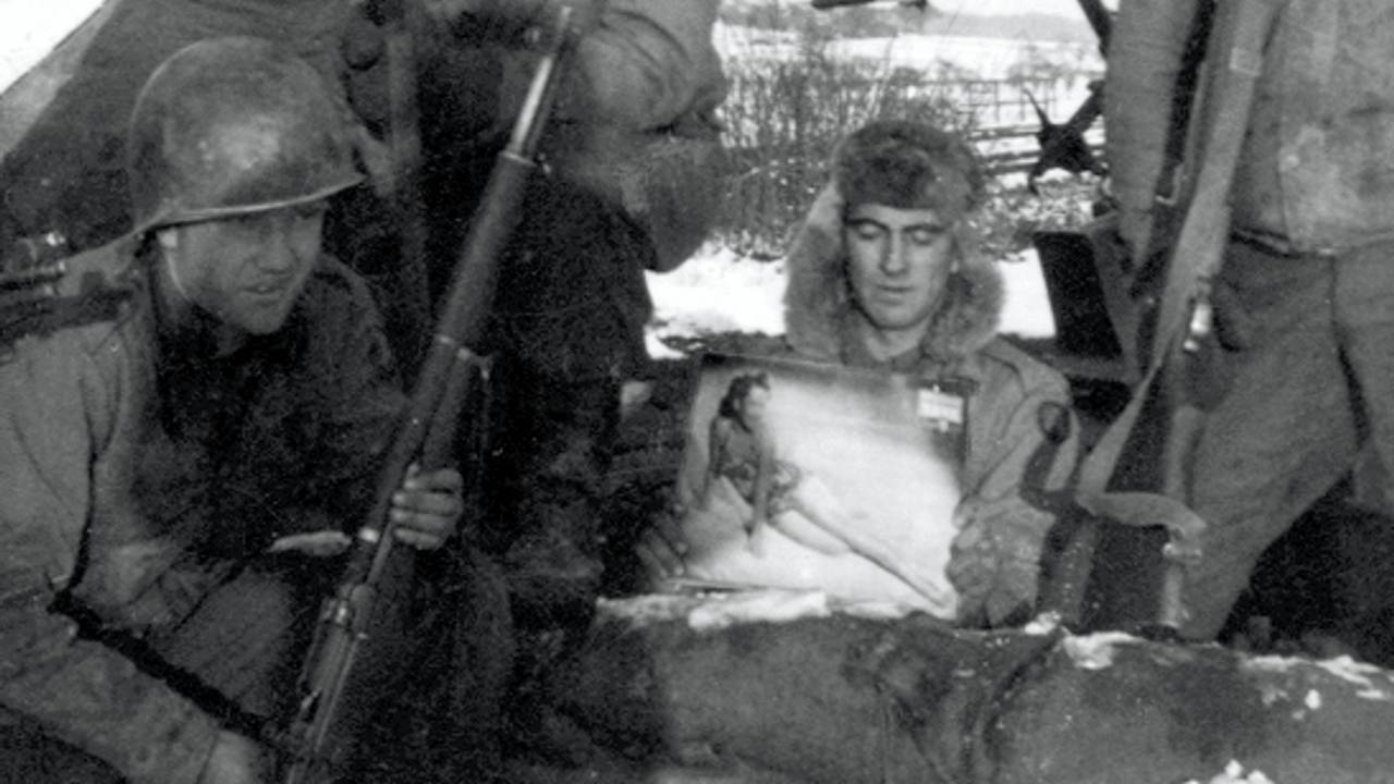 Pikante foto's voor soldaten