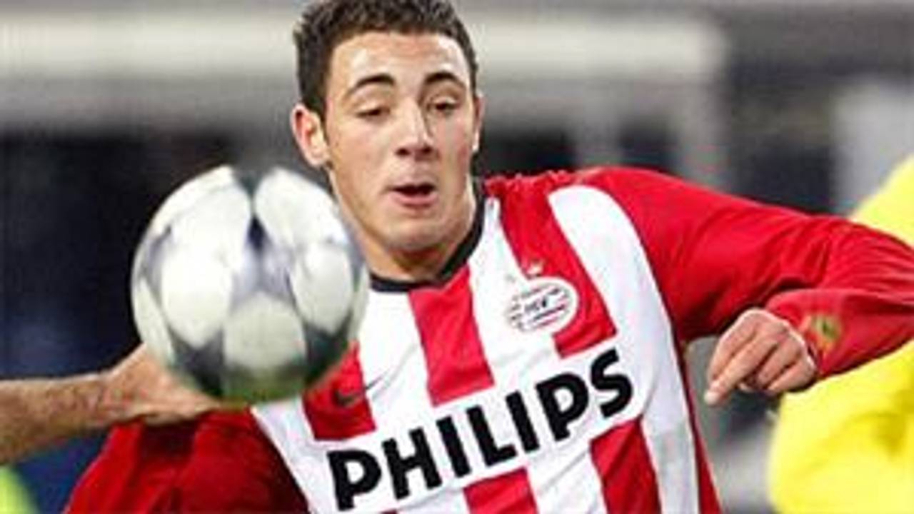 Amrabat, hier nog in dienst van PSV