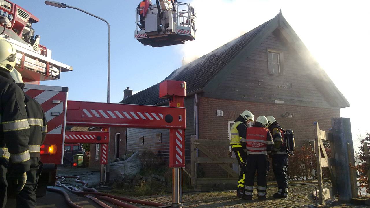 Brand in woonhuis Oud Gastel Omroep Brabant